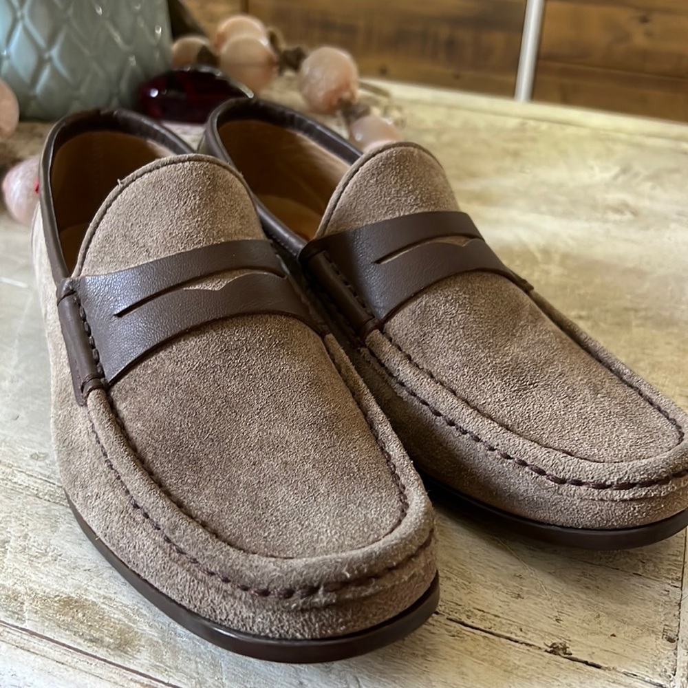 Marc Joseph New York suede loafers